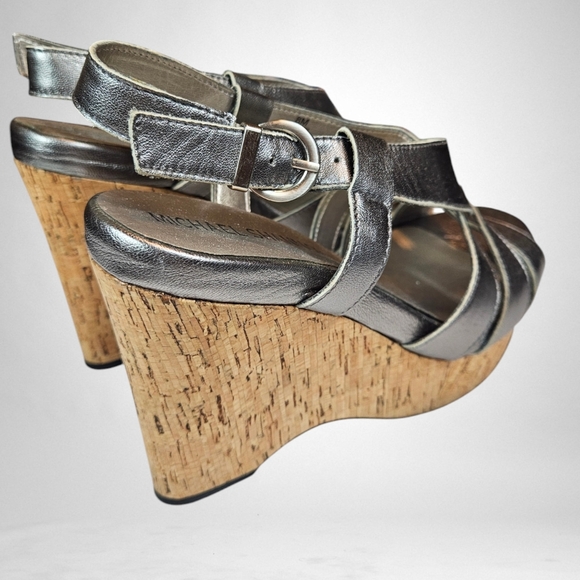 NEW Michael Shannon Platform Wedge Heels - Picture 5 of 5